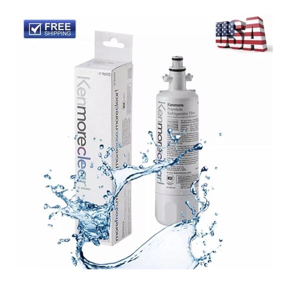 Genuine OEM Kenmore Clear 46-9690 469690 Refrigerator Water Filter ADQ36006102-S - Picture 3 of 6